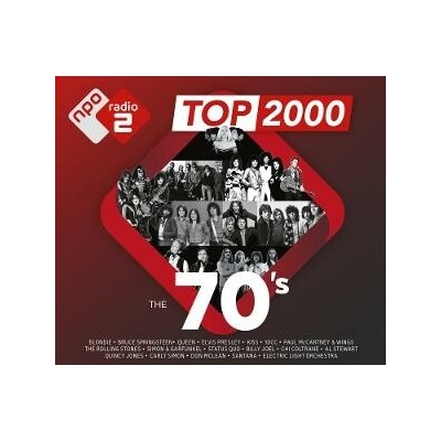 Various Artists, TOP 2000 - THE 70'S, CD