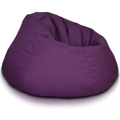 Intermedic SK sedací vak MAXI 140x70 cm z polyesteru rodinný vak, veľké kreslo, 570 l NC05 Fialová