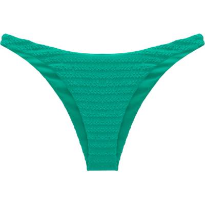 Pull&Bear Долнище на бански тип бикини зелено, размер S