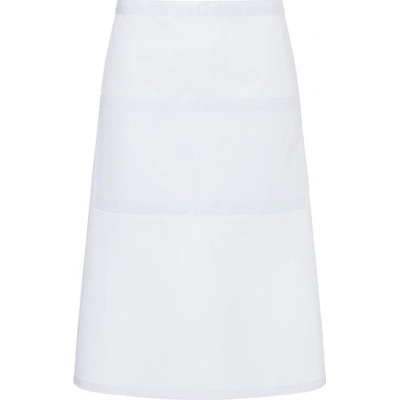 Karlowsky Bistro zástera KY112 White 70 x 70 cm
