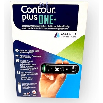 Ascensia Contour Plus One a 5 proužků