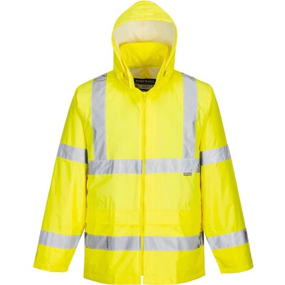 PortWest H440 reflexní Hi-Vis bunda do deště Žlutá