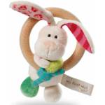 NICI Мека играчка Nici - С дървен ринг и звънче, Заекът Тили, 15 cm (37433)