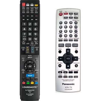 GENERAL Panasonic n2qajb000088, n2qajb000090 + управление на телевизор (мини телевизор) - дистанционно управление дубликат (n2qajb000088, n2qajb000090 + управление на телевизор (мини телевизор))