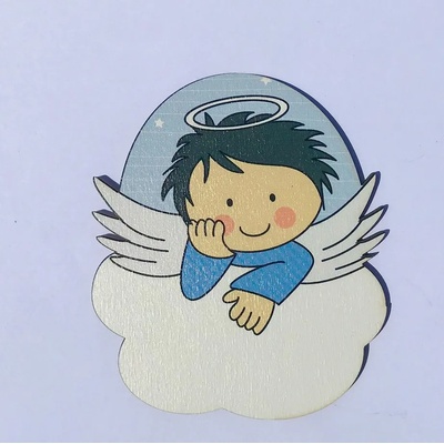 Loranc Магнит за торта Ангел - момче