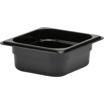 Cambro GN 1/6 65 mm polykarbonátová nádoba, černá CAMBRO, Camwear