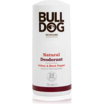 BULLDOG Natural Vetiver and Black Pepper natural deo 75 ml