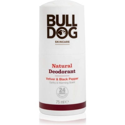 BULLDOG Natural Vetiver and Black Pepper natural deo 75 ml