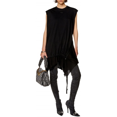 Diesel D-rolletty-nw Dress Black