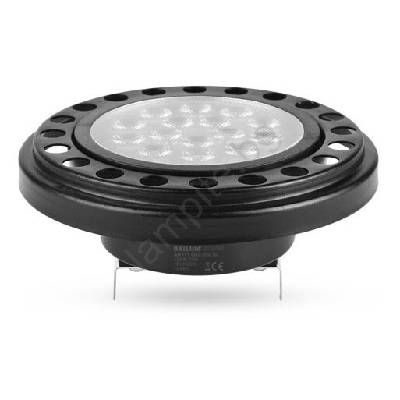 LED Крушка ECOLINE AR111 G53/12W/12V 3000K 30° черен - Brilagi (BG1290)