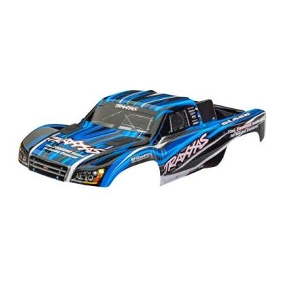 Traxxas каросерия Slash 1: 10 синя безщипкова