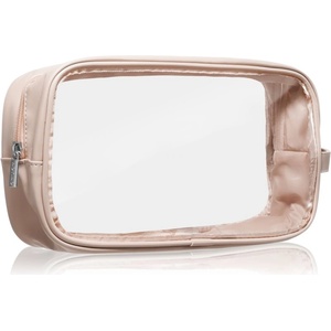 Notino Travel Collection Large Clear Organizer прозрачна козметична чантичка L Beige