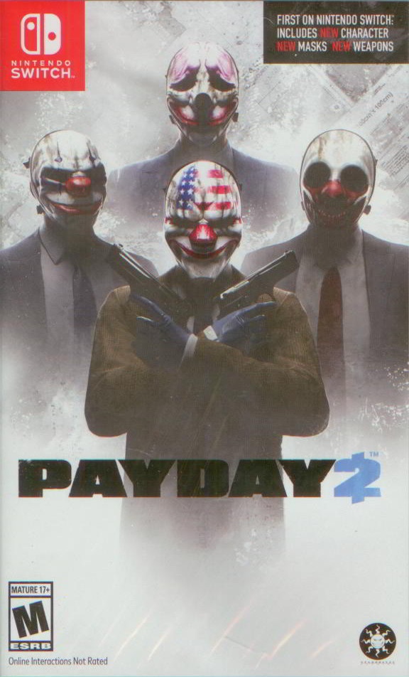 PAYDAY2 Nintendo Switch パッケージ版ソフト PAYDAY2 NINTENDO SWITCH 用 Nintendo Switch版「Payday 2」専用の新