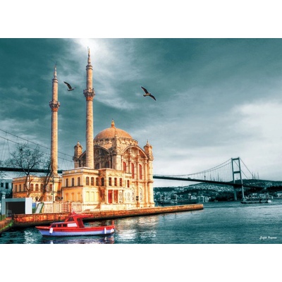 AnaTolian Mešita Ortaköy Istanbul 1000 dílků