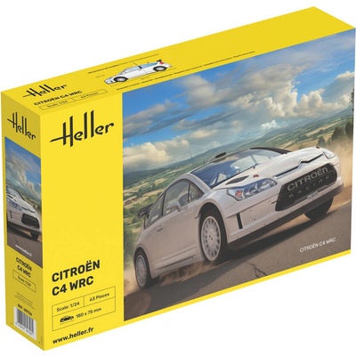 WRC Heller Citroen C4 1:24