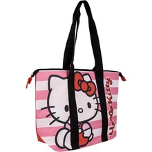 Nákupní taška Hello Kitty pruhovaná