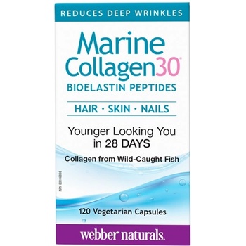 Image 1 of Webber Naturals Marine Collagen30® | Bioelastin Peptides [120 капсули]