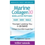 Webber Naturals Marine Collagen30® | Bioelastin Peptides [120 капсули]