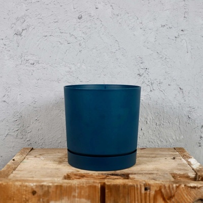 PROSPERPLAST Kvetináč TUBO P 14,8cm oceánská modř