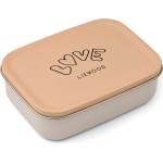 LIEWOOD Детски контейнер за храна Liewood Kid's Nina Stainless Steel Lunchbox Food storage - Love / Pale Tuscany - размер One Size (532-3720-0211)