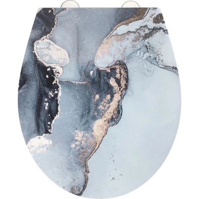 WENKO Тоалетна седалка с автоматично затваряне 37, 5 x 44, 5 cm Licata - Wenko (25644100)