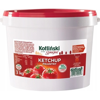 Kotlin kečup pikantný 3 kg