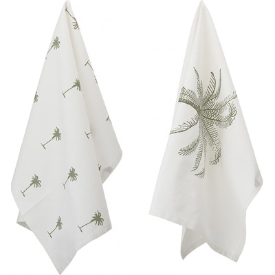 Bloomingville Bavlněná utěrka set 2 ks 50x70 cm