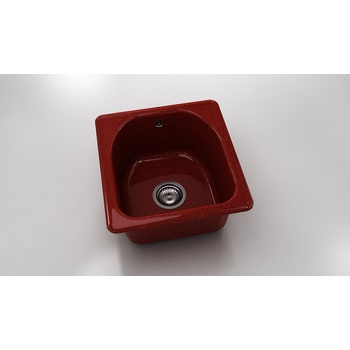 Image 1 of FAT Кръгла мивка Classic 217, Granicite, 530 Firebrick, с включен сифон