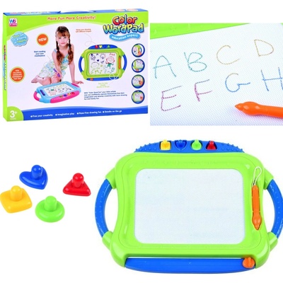 JOKO Tabuľa mazacia na kreslenie do nekonečna 4 pečiatky zelená