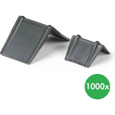 Pružné plastové rohy pod pásku 32 mm, 1000 ks