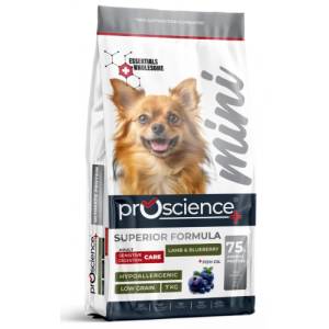 Proscience ProScience Adult Mini Dog - Lamb Blueberry - храна за пораснали кучета от мини породи с агне и боровинки - 7 кг, Турция