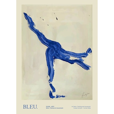 The Poster Club Bleu – Lucrecia Rey Caro plakát béžová