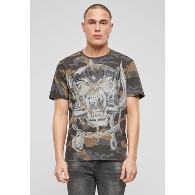 Brandit Тениска Mot? rhead T-Shirt Warpig Print darkcamo 7XLUB-BD61004-00707 - Тъмносив, размер L