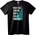 NOONEBRAND Тениска Глобални градове - 3XL, Black