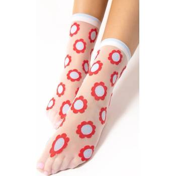 Fiore Mia 20 DEN dámské ponožky off white