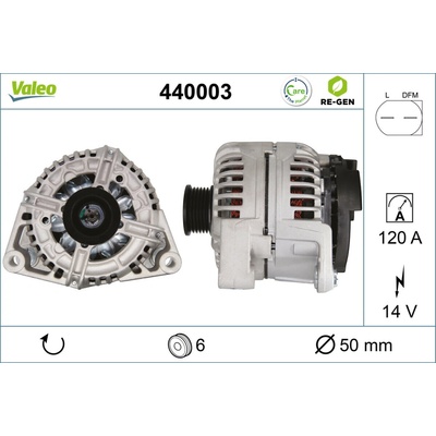 Alternátor VALEO 440003