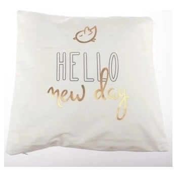 Dakls Hello new day biela 45 x 45 cm