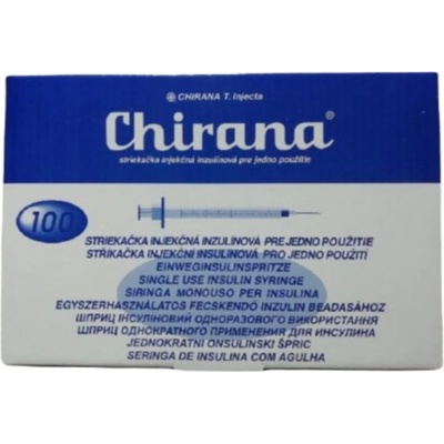 Chirana Inj. střík. inz. 1 ml U100 0,33 x 12-13 100 ks – Zboží Dáma