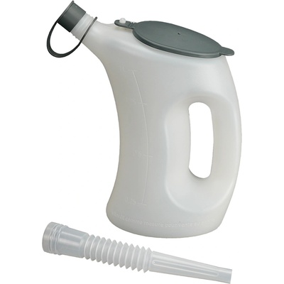 PRESSOL Мерна кана с капак - fla-pe, прозрачна, 1 л 07 621 (07 621)