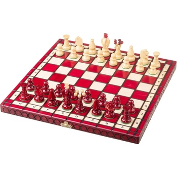 Drevený šach Red