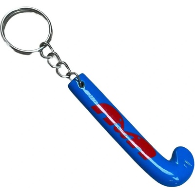 TK HOCKEY Keychain - Red (Royal Blue)
