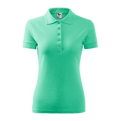 Malfini pique polo 210 / Дамска поло тениска - мента s (2109513)