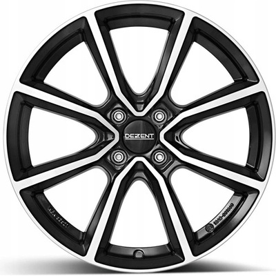 Dezent TN 6x16 4x100 ET49 black polished