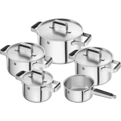Zwilling Sada třívrstvého nerezového nádobí Pure, 5 ks, nerezová 1028783