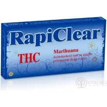 RapiClear THC Marihuana IVD test drogový na automatická diagnóza 1 ks