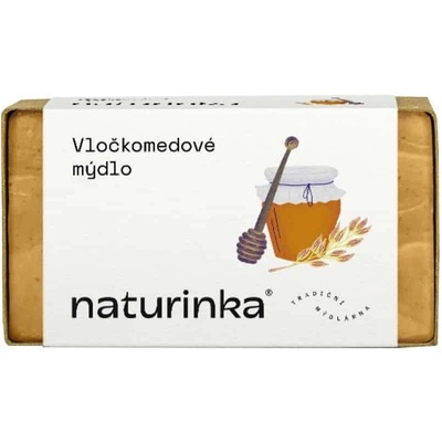 Naturinka Prírodné vločkomedové peelingové mydlo 110 g