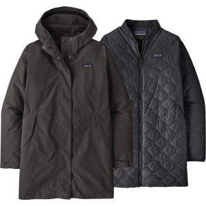 Patagonia Дамско яке парка Patagonia Women's Heyes Peak 3-In-1 Parka 3-in-1 jacket - Black (104-7086-0212)
