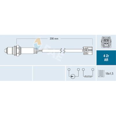 Lambda sonda FAE 75632