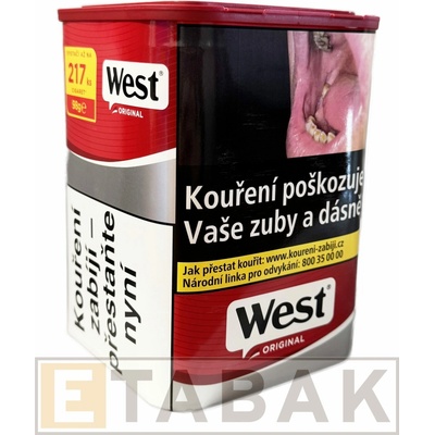 West Red tabák cigaretový 98 g – Zbozi.Blesk.cz
