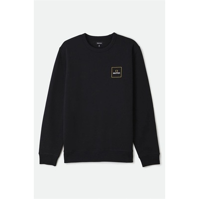 Brixton mikina Alpha Square Crew black